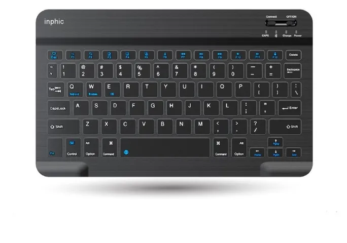 Bàn phím Bluetooth Inphic V750B - Kết nối ổn định cho iOS, Android, Windows - Không dây, mỏng nhẹ, pin sạc lại, tiện dụng cho laptop và tablet