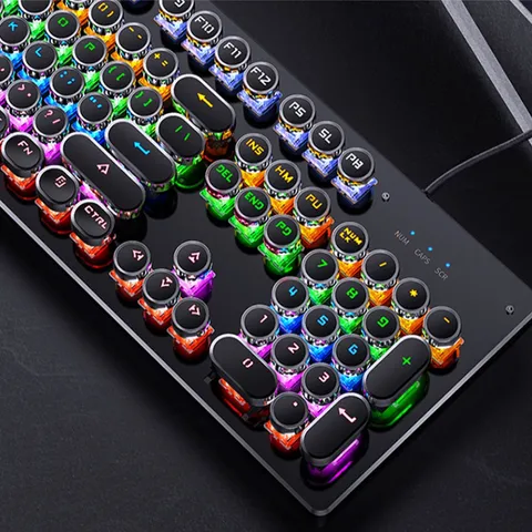 Bàn Phím Cơ Gaming RGB Sidotech Yindiao KZ4 - Đèn LED 8 Chế Độ & Tuổi Thọ 50 Triệu Nhấn - Phụ Kiện Gaming Chất Lượng Cao