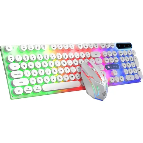 Bàn Phím Gaming Giả Cơ Sidotech SP100 Kèm Chuột - Thiết Kế Đẹp, Chức Năng Đầy Đủ, Qwerty Tiếng Anh