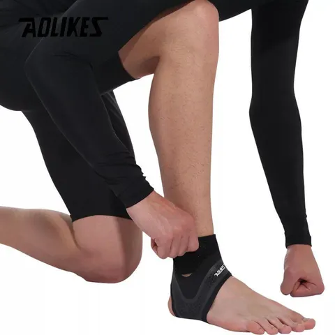 Băng Cuốn Bảo Vệ Mắt Cá Chân Aolikes AL7130 - Dùng Cho Thể Thao Đá Bóng, Leo Núi, Đi Bộ, Tập Võ - Chắc Chắn, Dẻo Dai, Co Giãn Tốt