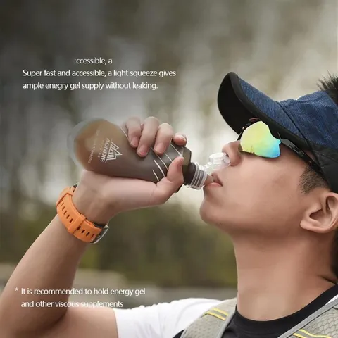 Bình Nước Mềm Aonijie SD23 - Chất Liệu An Toàn, Tiện Lợi Cho Mọi Môn Thể Thao Ngoài Trời, Dung Tích 170ml & 420ml