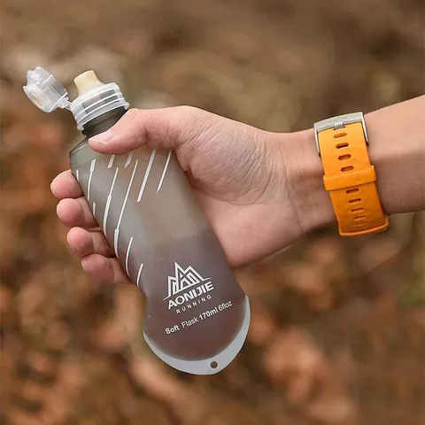 Bình Nước Mềm Aonijie SD23 - Chất Liệu An Toàn, Tiện Lợi Cho Mọi Môn Thể Thao Ngoài Trời, Dung Tích 170ml & 420ml