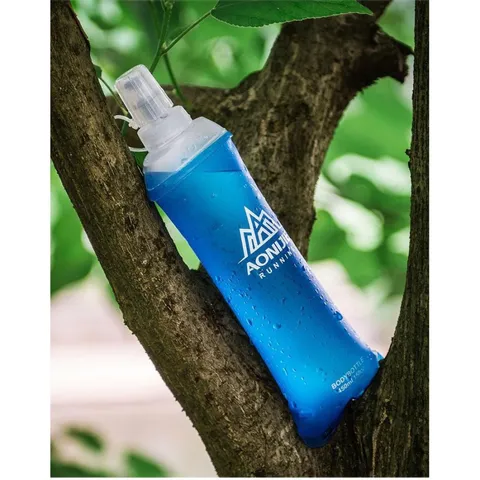 Bình Nước Mềm Aonijie SD19 - Chất Liệu TPU Không BPA, Thiết Kế Gọn Nhẹ Dành Cho Chạy Bộ, Đạp Xe, Đi Bộ 450ml - Bảo Vệ Sức Khỏe
