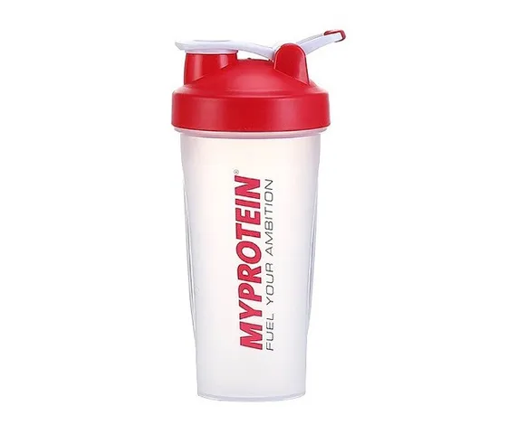 Bình Nước Thể Thao Myprotein Shaker 600ml - Lò Xo Lắc Chất Liệu ABS, Chống Rỉ, Tiện Lợi Cho Tập Gym và Thể Thao