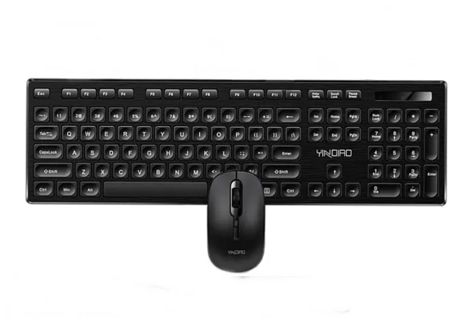 Bộ Bàn Phím và Chuột Không Dây Mini Sidotech Yindiao Max3 - Thiết Kế Siêu Gọn, Kết Nối USB 2.4G, Phản Hồi Nhanh, Chống Ồn