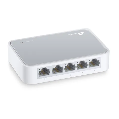 Bộ Chia Tín Hiệu Để Bàn TP-Link TL-SF1005D - 5 Cổng Ethernet 10/100Mbps Nhỏ Gọn, Dễ Dàng Kết Nối Mạng