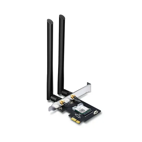 Bộ Chuyển Đổi Wifi TP-Link Archer T5E PCIe Bluetooth 4.2 AC1200 - Tốc Độ 1167 Mbps, Kết Nối Mạnh Mẽ, Phù Hợp Cho Máy Tính Bàn