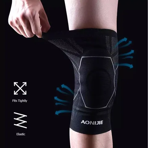 Bó Gối Thể Thao Chuyên Chạy Bộ Aonijie E4108 - Bảo Vệ Khớp Gối, Thoáng Khí, Chất Liệu Nylon - Dụng Cụ Chạy Bộ Đỉnh Cao