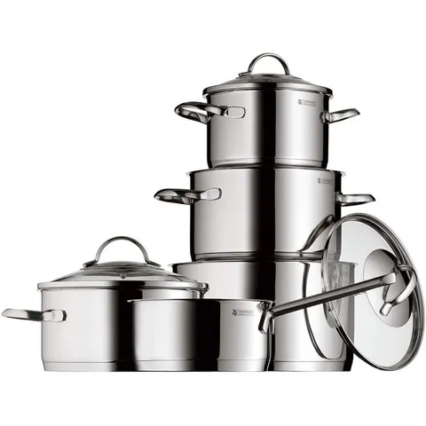 Bộ Nồi WMF Provence Plus 5 Món Cao Cấp Đức - Thép Không Gỉ, Thiết Kế 3 Lớp, Dễ Dàng Vệ Sinh, Phù Hợp Với Máy Rửa Bát