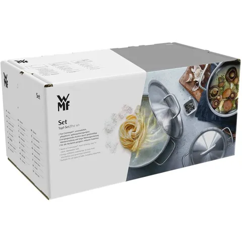 Bộ Nồi WMF Provence Plus 5 Món Cao Cấp Đức - Thép Không Gỉ, Thiết Kế 3 Lớp, Dễ Dàng Vệ Sinh, Phù Hợp Với Máy Rửa Bát