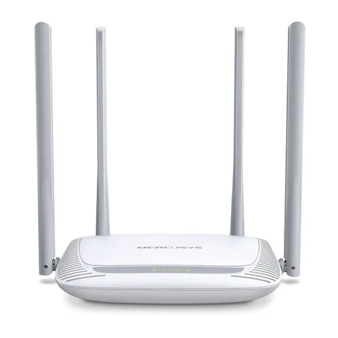 Bộ Phát Wifi Mercusys MW325R - 4 Râu Chuẩn N Tốc Độ 300Mbps, Phủ Sóng 500m2, Thiết Kế Bền Bỉ, Tốt Nhất Cho Mạng Gia Đình