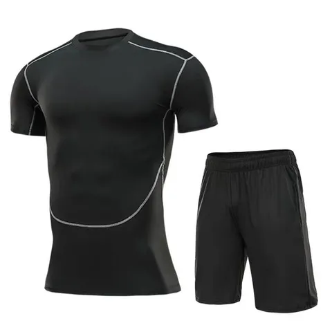 Bộ Quần Áo Gym Nam Pro Combat Ôm Body - Thời Trang Thể Thao Năng Động, Chất Liệu Co Giãn, Duy Trì Cảm Giác Thoáng Mát Khi Tập Luyện