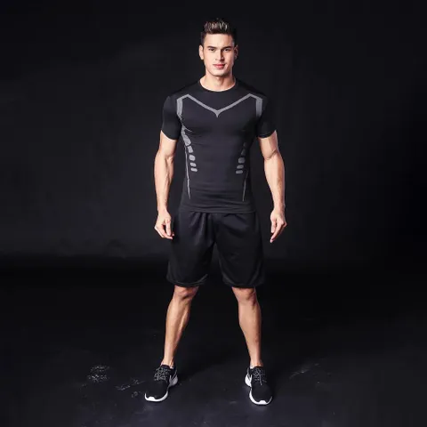 Bộ Quần Áo Gym Nam Pro Combat Ôm Body - Thời Trang Thể Thao Năng Động, Chất Liệu Co Giãn, Duy Trì Cảm Giác Thoáng Mát Khi Tập Luyện
