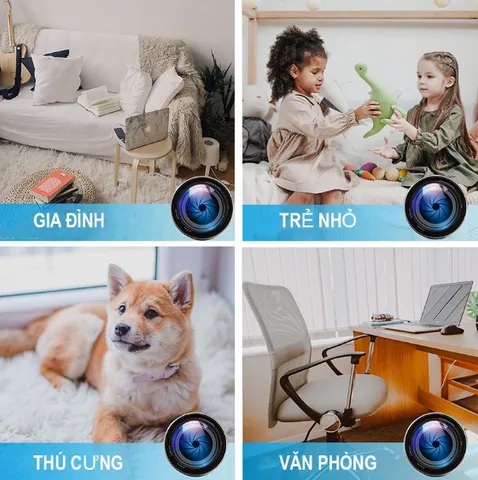 Camera Mini Full HD 1080P Kết Nối Điện Thoại Minivan X21 - Camera Ngụy Trang Quay 24/24, Ghi Âm Siêu Nhạy, Không Đèn Báo