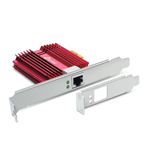 Card mạng LAN PCI Express TP-Link TX401 - Tốc độ 10Gb, Tối ưu Truyền Dữ Liệu Siêu Nhanh, Tương Thích Windows và Linux