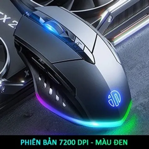 Chuột Máy Tính Sidotech Inphic P1W - Thiết Kế Ergonomic, 1200 DPI, Chống Bám Vân Tay - Phụ Kiện Gaming và Văn Phòng Chất Lượng Cao