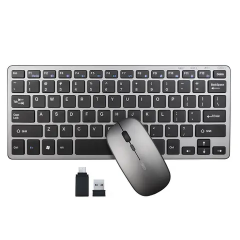 Combo Bàn Phím Chuột Không Dây Inphic V780 Siêu Mỏng - Thiết Kế Hiện Đại, Tương Thích Nhiều Thiết Bị, Trải Nghiệm Tuyệt Vời