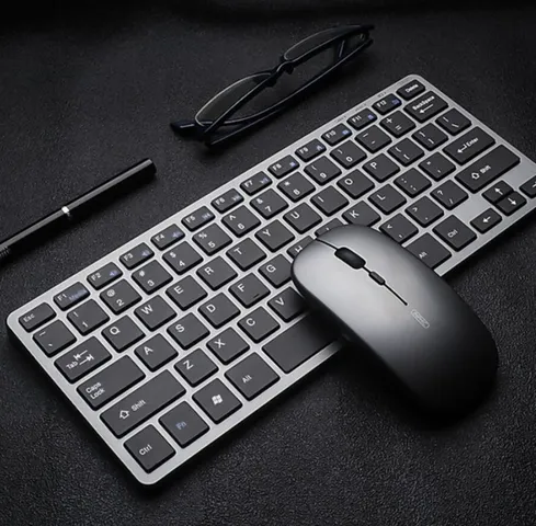 Combo Bàn Phím Chuột Không Dây Inphic V780 Siêu Mỏng - Thiết Kế Hiện Đại, Tương Thích Nhiều Thiết Bị, Trải Nghiệm Tuyệt Vời