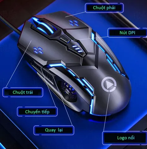 Combo Gaming Sidotech V4 Pro - Bàn Phím, Chuột G5 3200DPI & Tai Nghe Q7 - Phụ Kiện Thích Hợp Chơi Game và Làm Việc Văn Phòng