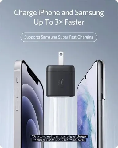 Củ sạc Anker 45W A2664 Nano II PD - Sạc nhanh cho iPhone, Laptop và thiết bị USB-C với công nghệ GAN II, nhỏ gọn, tiện lợi.