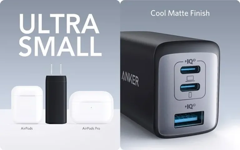 Củ Sạc Anker Nano Powerport III 3 Cổng 65W - Thiết Kế Siêu Gọn, An Toàn và Tương Thích Cao cho Điện Thoại, Laptop