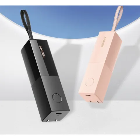 Củ Sạc Kiêm Pin Dự Phòng Anker A1633 Sạc Nhanh 20W - Thiết Kế Nhỏ Gọn, Dung Lượng 5000mAh, Tương Thích Mọi Thiết Bị Di Động