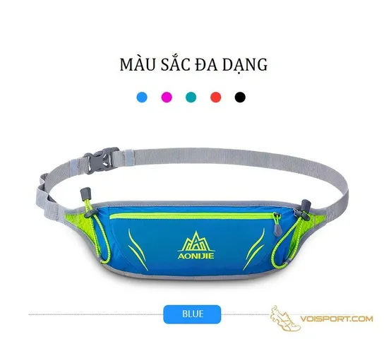 Đai Đeo Bụng Thể Thao Aonijie E915 Nhỏ Gọn - Chất Liệu Siêu Bền, Chống Thấm, Ngăn Chứa Đồ Tiện Lợi Khi Tập Luyện