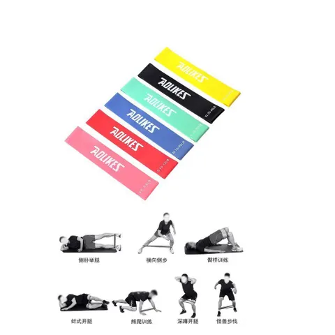 Dây Cao Su Mini Band Kháng Lực Tập Chân Mông Aolikes AL 3601 - Phụ Kiện Thể Thao Đa Năng Dành Cho Gym, Yoga, Pilates