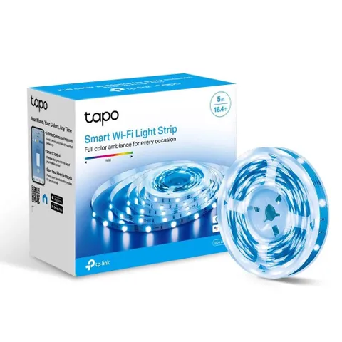 Dây đèn LED thông minh TP-LINK Tapo L900 - 16 màu, điều khiển qua Wifi, trang trí nội thất, ánh sáng đa sắc cho không gian sống