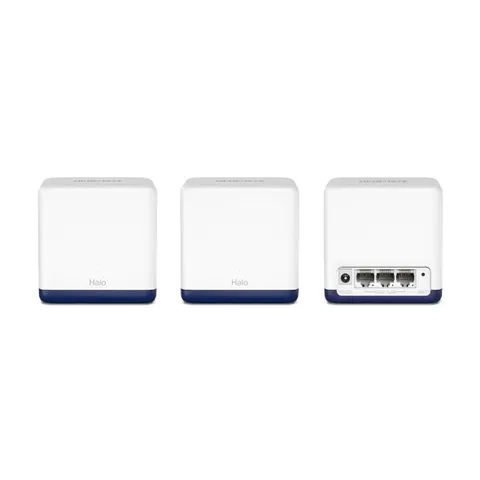 Hệ thống Wifi Mesh Mercusys Halo H50G AC1900 - Kết nối mạnh mẽ cho gia đình, phủ sóng rộng, tốc độ 1.9 Gbps, dễ dàng cài đặt và quản lý