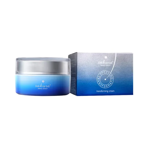 Kem nám, tàn nhang Sakura Transforming Cream 30g - Giúp làm mờ nám sạm, tái tạo da, dưỡng ẩm nhanh chóng không nhờn dính.