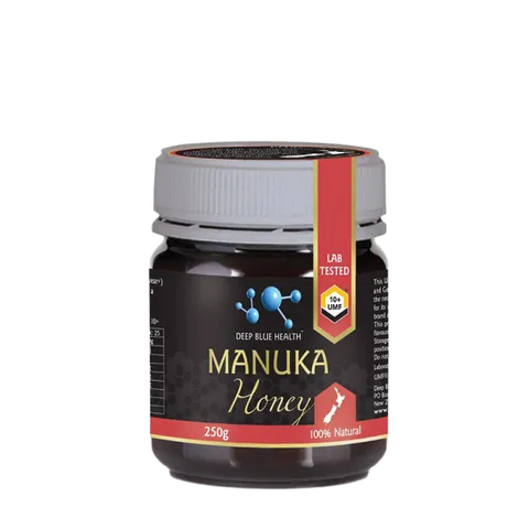 Mật Ong Manuka Deep Blue Health UFM10+ 250g – Hỗ Trợ Sức Khỏe, Chất lượng Cao từ New Zealand và Australia