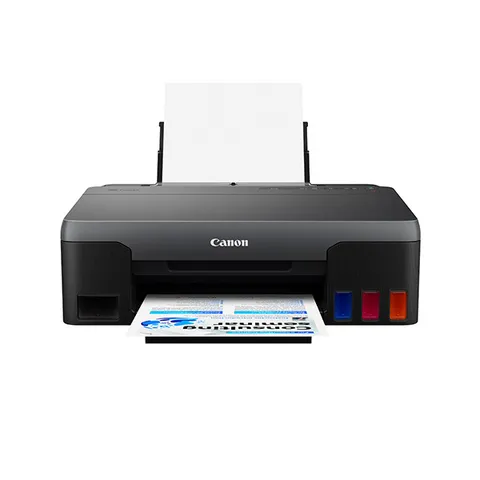 Máy in phun màu Canon PIXMA G1020 - Đơn năng cao cấp, công suất lớn, tiếp mực liên tục, lý tưởng cho in ấn khối lượng lớn tại văn phòng.