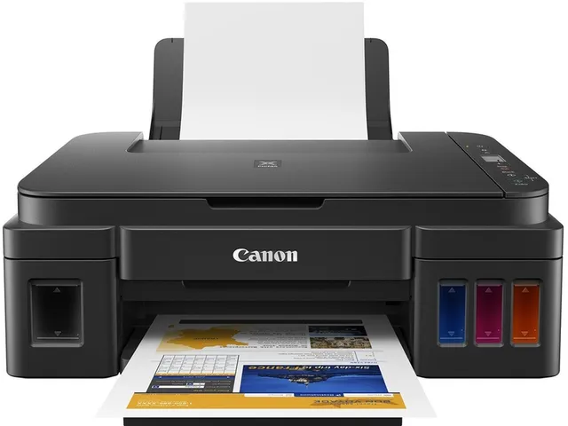 Máy In Phun Màu Đa Năng Canon Pixma G2010 - In, Sao Chép, Quét 4800x1200 dpi, Thiết Kế Nhỏ Gọn, Chất Lượng Hình Ảnh Rõ Ràng, Sắc Nét