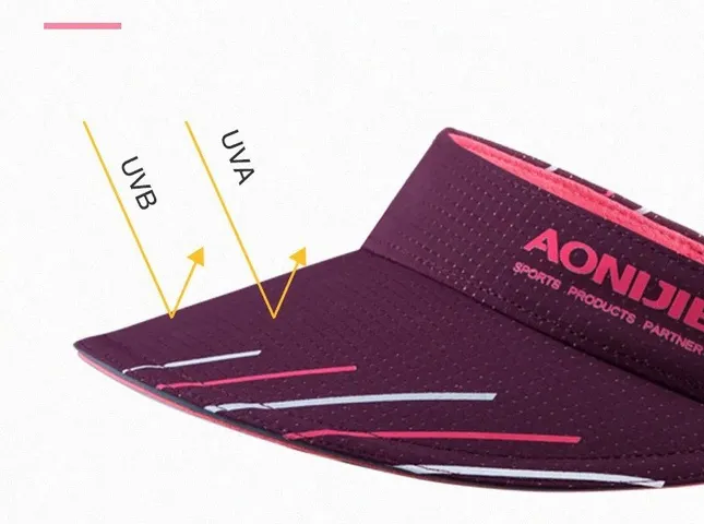 Mũ Lưỡi Trai Chống Nắng Thể Thao Aonijie E4113 - Kiểu Nửa Đầu, Chất Liệu Nylon/Spandex, Đạp Xe, Chạy Bộ, Phù Hợp Nam Nữ
