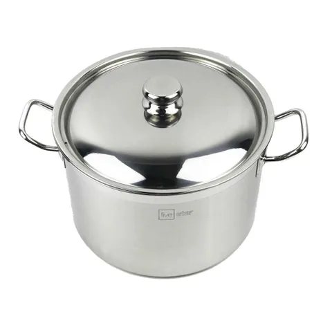 Nồi Inox 3 Đáy 28cm Fivestar FSN28IN003 - Dung Tích 10 Lít, Bền Bỉ, An Toàn, Chống Rỉ Sét, Nấu Ăn Thích Hợp Cho Gia Đình Lớn