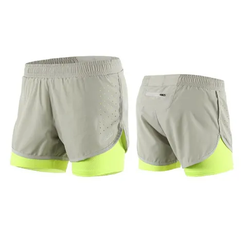 Quần Thể Thao Đạp Xe Chạy Bộ 2 Lớp Asxureo - Chất Liệu Polyester Spandex Thoáng Mát, Nhiều Màu Sắc, Thoải Mái Khi Vận Động