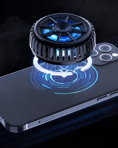 Quạt Tản Nhiệt Điện Thoại Sidotech CX-A2 - Mini Cooling Fan with RGB LED, Powerful 7000 RPM, Portable Smartphone Accessory