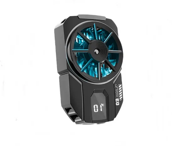 Quạt Tản Nhiệt Sò Lạnh 9 Cánh Chống Ồn SIDOTECH DLA3 Cho Điện Thoại - Giải Pháp Mát Mẻ Cho Chơi Game và Livestream