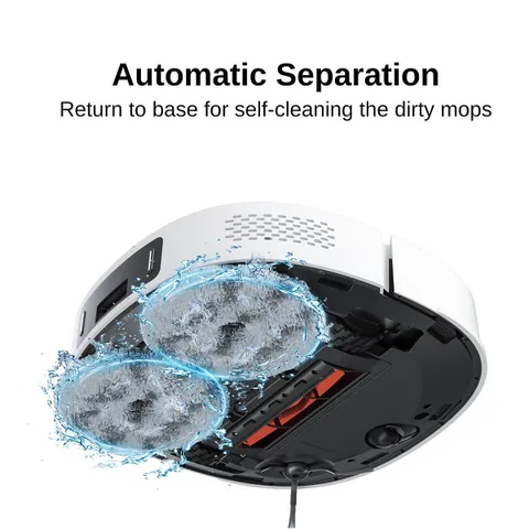 Robot Hút Bụi Thông Minh Xiaomi Roidmi Eva - 3 Trong 1 Tự Động Giặt Giẻ, Đổ Rác, Sấy Khô Cho Nhà Sạch Đẹp