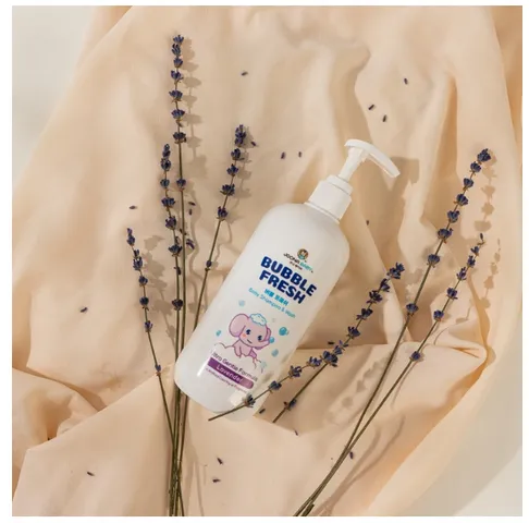 Sữa Tắm Gội Cho Bé Joona Baby Bubble Fresh Oải Hương 500ml - Giúp Làm Sạch Dịu Nhẹ và Thư Giãn Tinh Thần Trẻ Nhỏ