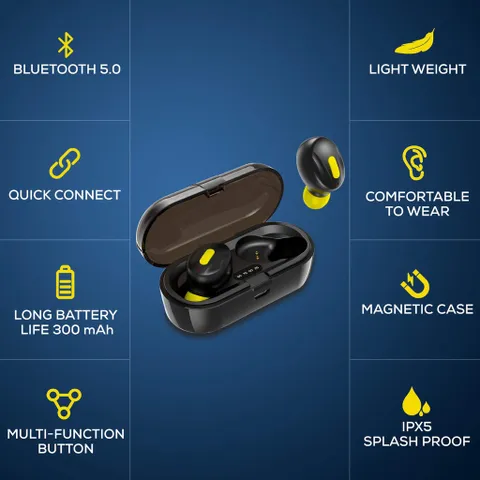 Tai Nghe Bluetooth 5.1 Lenovo X Wecool Moonwalk Mini - Âm Thanh Nổi HD, Chơi Game Siêu Nhẹ, Hộp Sạc Tiện Dụng, Thời Gian Chơi Lên Đến 16 Giờ