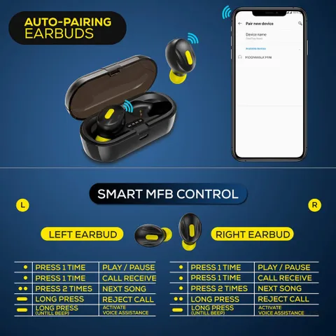 Tai Nghe Bluetooth 5.1 Lenovo X Wecool Moonwalk Mini - Âm Thanh Nổi HD, Chơi Game Siêu Nhẹ, Hộp Sạc Tiện Dụng, Thời Gian Chơi Lên Đến 16 Giờ