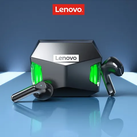 Tai nghe Bluetooth Lenovo GM5 Không Dây - Giảm Tiếng Ồn, Độ Trễ Thấp 60ms, Chống Nước IPX45, Tối Ưu Cho Game Thủ