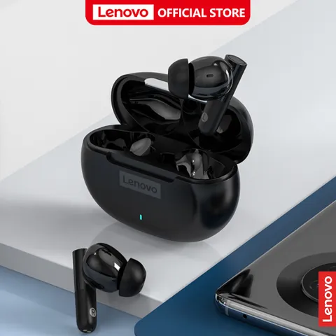Tai Nghe Bluetooth Lenovo LP3 Mới - ANC Giảm Ồn, Thiết Kế Nhét Tai Hiện Đại, Âm Thanh Chất Lượng Cao, Phù Hợp Để Nghe Nhạc và Gọi Điện