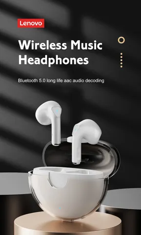 Tai Nghe Bluetooth Lenovo LP80 - Âm Thanh Nổi Chống Ồn, Micro Tích Hợp, Bluetooth 5.0, Pin 25 Giờ, Chất Lượng HIFI Sống Động