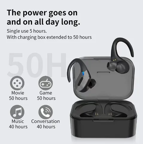 Tai Nghe Bluetooth Lenovo x ORIT GL019 - Chống Thấm Nước IPX5, Micro Khử Tiếng Ồn, Âm Thanh Hi-Fi Cho Chạy Bộ, Tập Luyện
