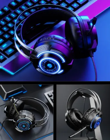 Tai Nghe Gaming 7.1 Siêu Trầm Inphic G2H Có Mic Đàm Thoại - Âm Thanh Chất Lượng Cao, Thiết Kế Hiện Đại, Dành Cho Game Thủ