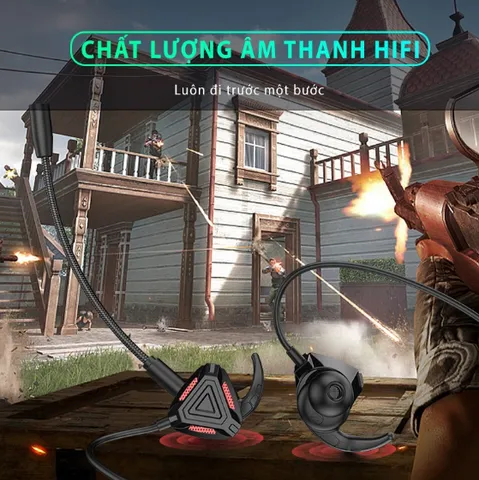 Tai nghe Gaming SIDOTECH G3M có mic chống ồn - Chất lượng âm thanh nâng cao cho game thủ PUBG, Liên Quân, FF, Tốc Chiến
