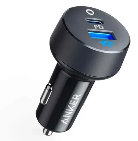 Tẩu Sạc Ô Tô Anker A2732 - 2 Cổng Sạc Nhanh 35W USB-C & PowerIQ, Tương Thích Nhiều Thiết Bị, Chất Lượng Cao